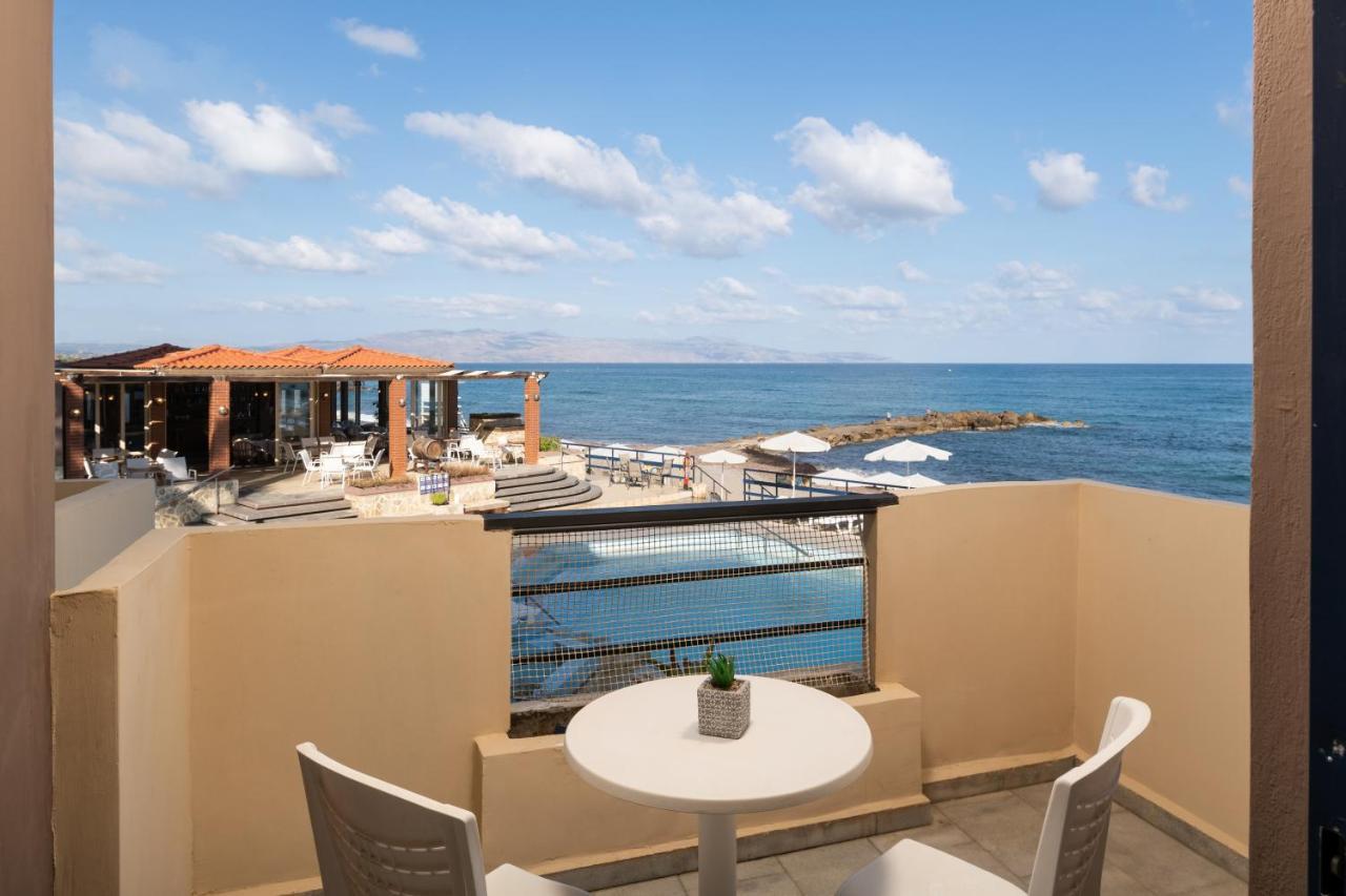 Hotel Haris On The Beach Агия-Марина Экстерьер фото