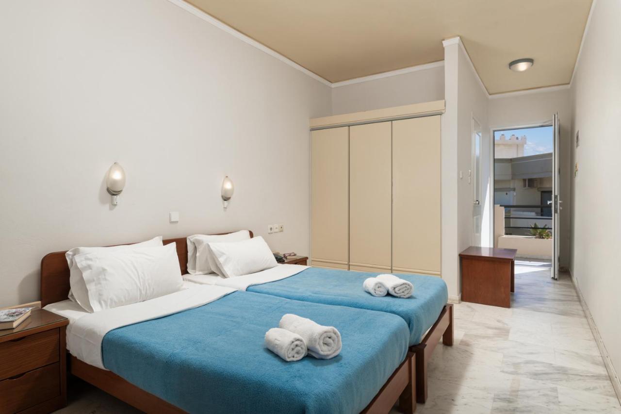 Hotel Haris On The Beach Агия-Марина Экстерьер фото