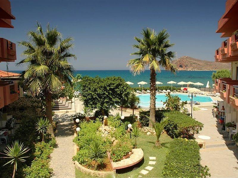 Hotel Haris On The Beach Агия-Марина Экстерьер фото