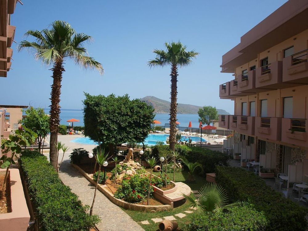 Hotel Haris On The Beach Агия-Марина Экстерьер фото