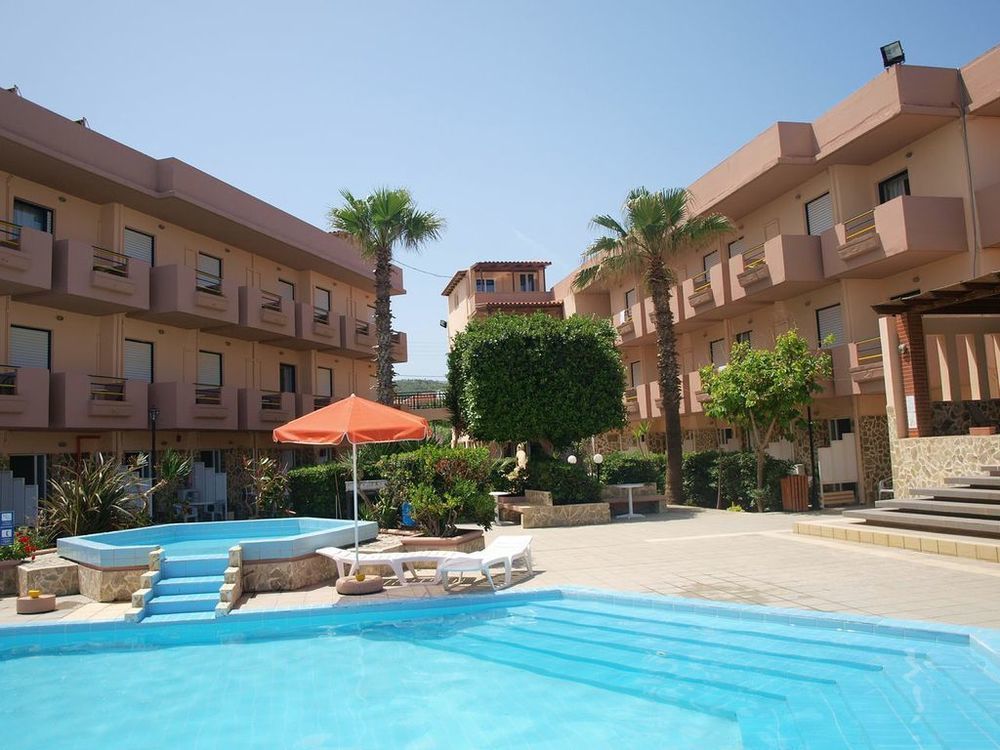 Hotel Haris On The Beach Агия-Марина Экстерьер фото