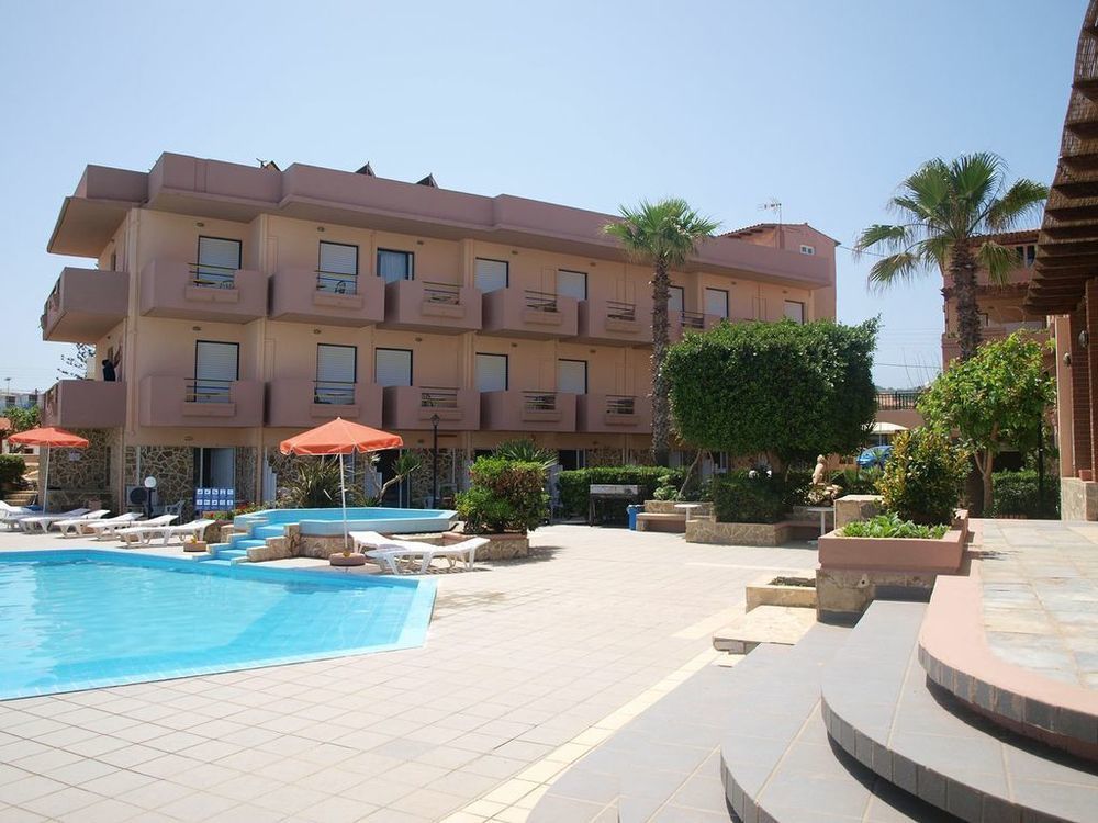 Hotel Haris On The Beach Агия-Марина Экстерьер фото